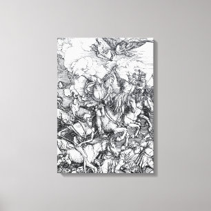 Four Riders of the Apocalypse - Albrecht Durer Canvas Print