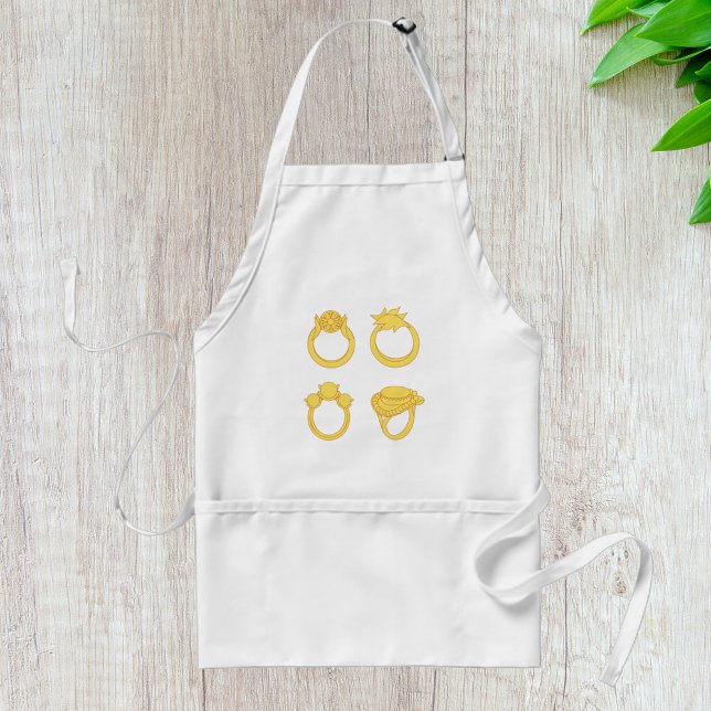 Four Rings Adult Apron (Creator Uploaded)