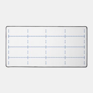 Four Rows by Four Columns Sorting Desk Mats