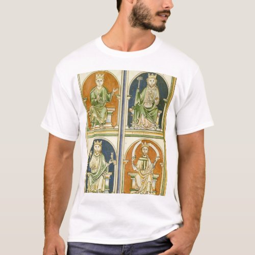 Four Saxon Kings of England T_Shirt