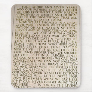 Four Score Mouse Pad