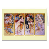 Four Seasons Alfons Mucha (Front Horizontal)