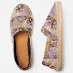 Four Seasons Alphonse Mucha circa 1897 Art Nouveau Espadrilles