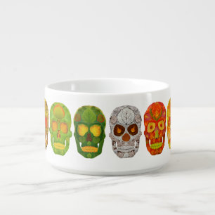 Four Seasons Aspen Leaf Skulls Bowl