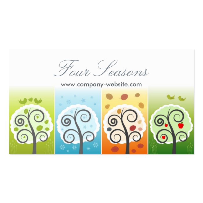 Four Seasons Business Card