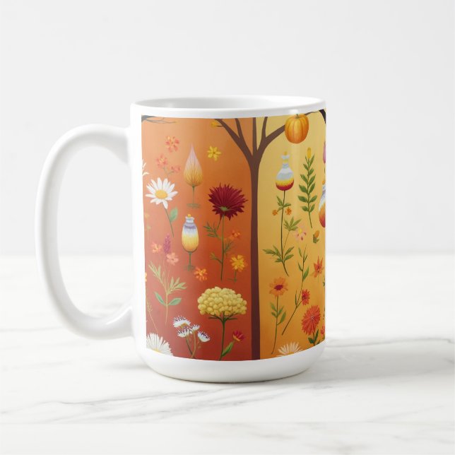  four seasons coffee mug (Left)