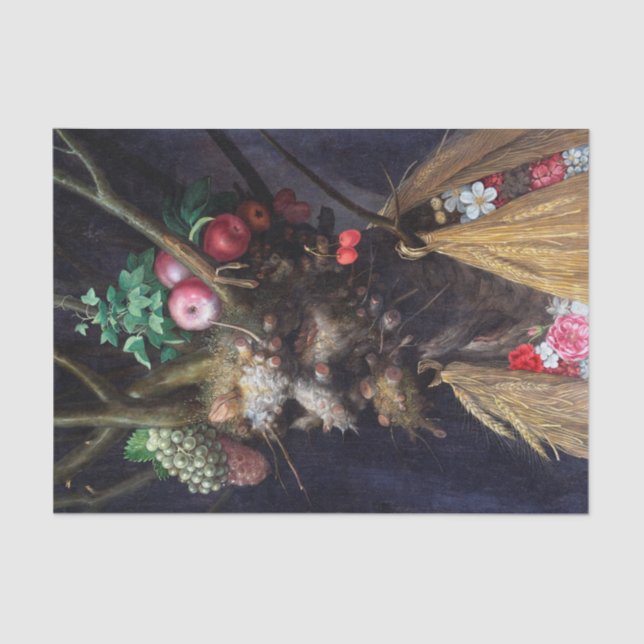 Four Seasons in One Head, Arcimboldo Tissue Paper (Front)