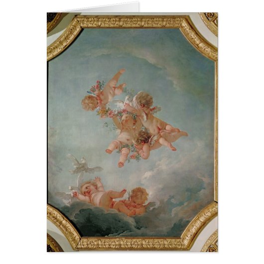 Four Seasons in the Salle du Conseil  - Spring (Front)
