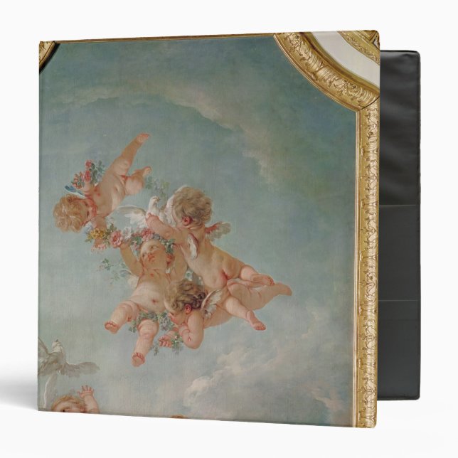 Four Seasons in the Salle du Conseil  - Spring 3 Ring Binder (Front/Inside)