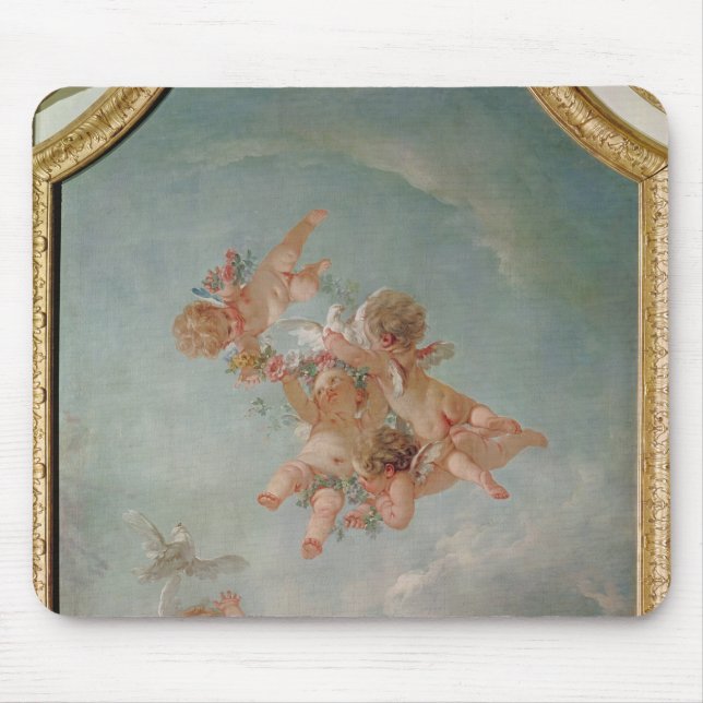 Four Seasons in the Salle du Conseil  - Spring Mouse Pad (Front)