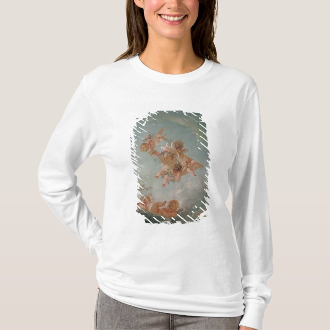 Four Seasons in the Salle du Conseil  - Spring T-Shirt (Front)