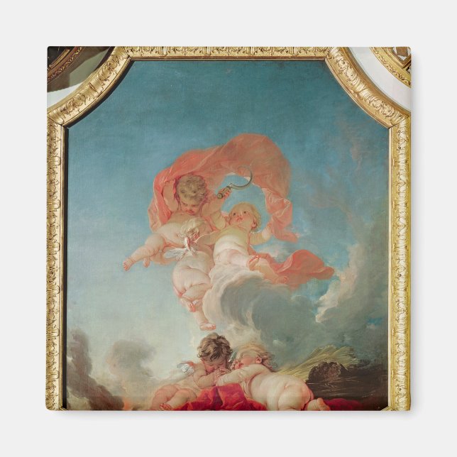 Four Seasons in the Salle du Conseil  - Summer Magnet (Front)