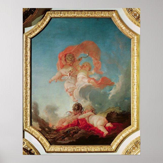 Four Seasons in the Salle du Conseil  - Summer Poster (Front)