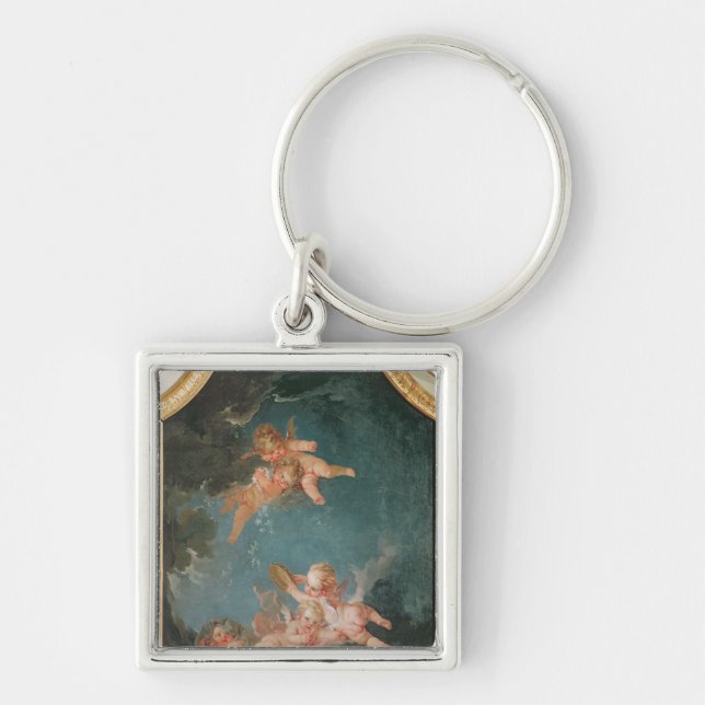 Four Seasons in the Salle du Conseil  - Winter Keychain (Front)