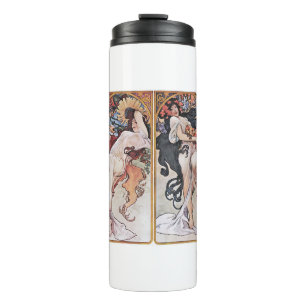 Four Seasons, Mucha Thermal Tumbler