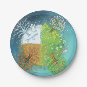 Four Seasons on Earth   Paper Plates