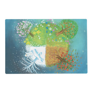 Four Seasons on Earth Placemat