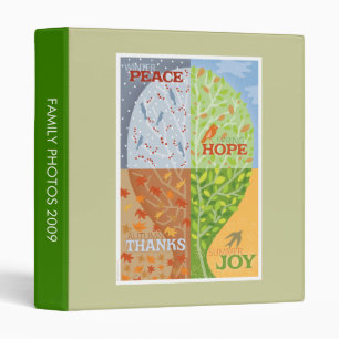 Four Seasons Photo Album Binder