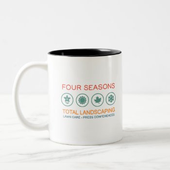 Four Seasons - Press Conferences Two-tone Coffee Mug by Moma_Art_Shop at Zazzle