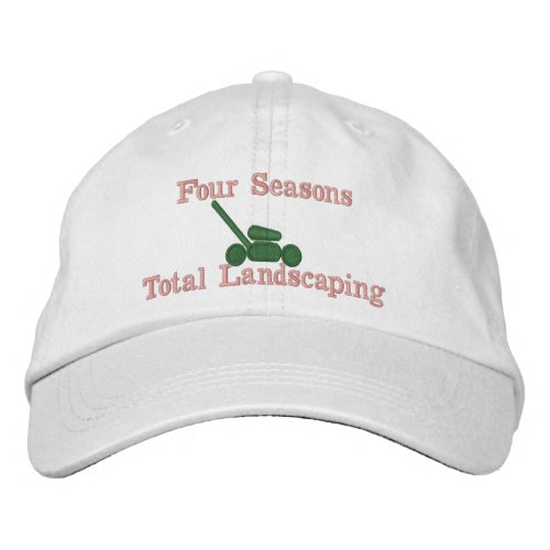 Four Seasons Total Landscaping Embroidered Baseball Cap