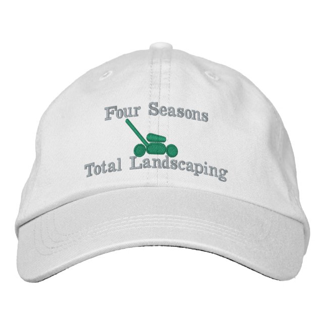 Four Seasons Total Landscaping Embroidered Baseball Cap (Front)