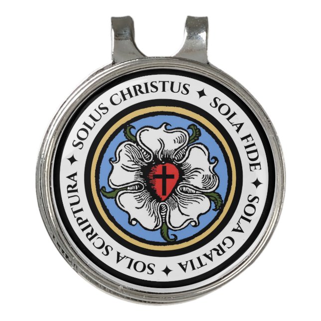 Four Solas Golf Hat Clip (Front)