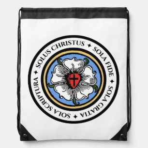 Four Solas - Lutheran Drawstring Bag