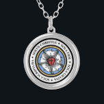 Four Solas - Lutheran Silver Plated Necklace<br><div class="desc">This is the perfect gift for the Lutheran in your life!</div>