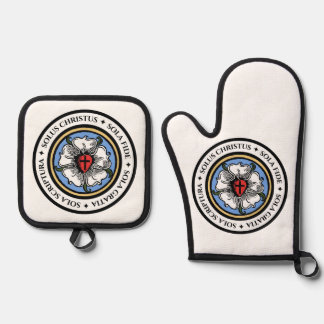 Four Solas Oven Mitt & Pot Holder Set