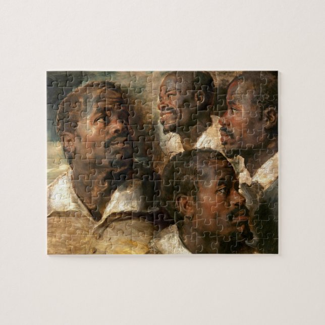 Four Studies of a Head of a Moor Jigsaw Puzzle (Horizontal)