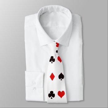 Four Suits Tie by 16creative at Zazzle