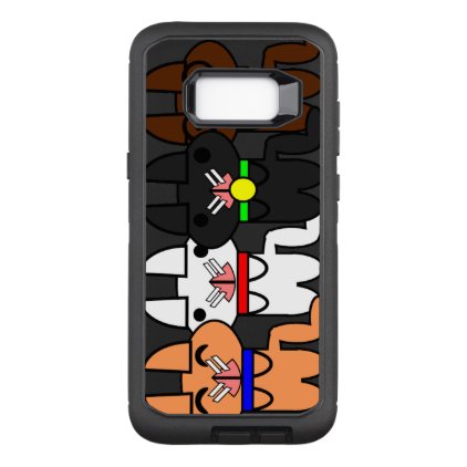Four Sweet Cats Gang OtterBox Defender Samsung Galaxy S8+ Case
