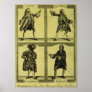 Four Tragic Roles Poster