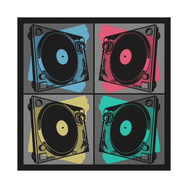 Turntable Art & Wall Décor Zazzle