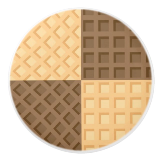Four Wafers Ceramic Knob (Front)