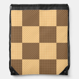 Four Wafers Drawstring Bag