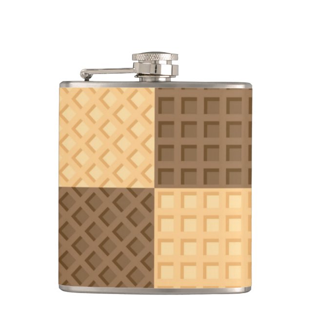 Four Wafers Flask (Front)