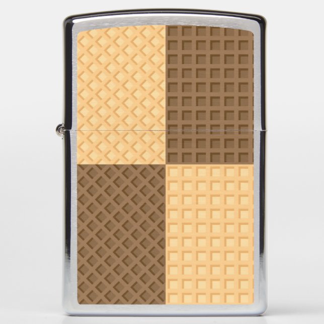 Four Wafers Zippo Lighter (Front)