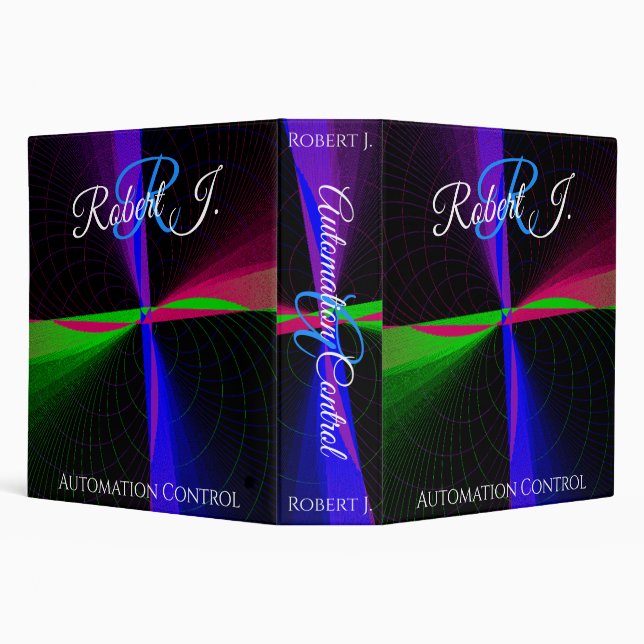 Four-Way Wave Geometric Binder (Background)