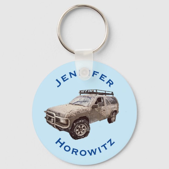 Four-wheel Drive Keychain (Front)