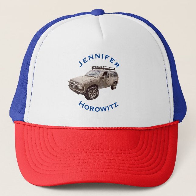 Four-wheel Drive Trucker Hat (Front)
