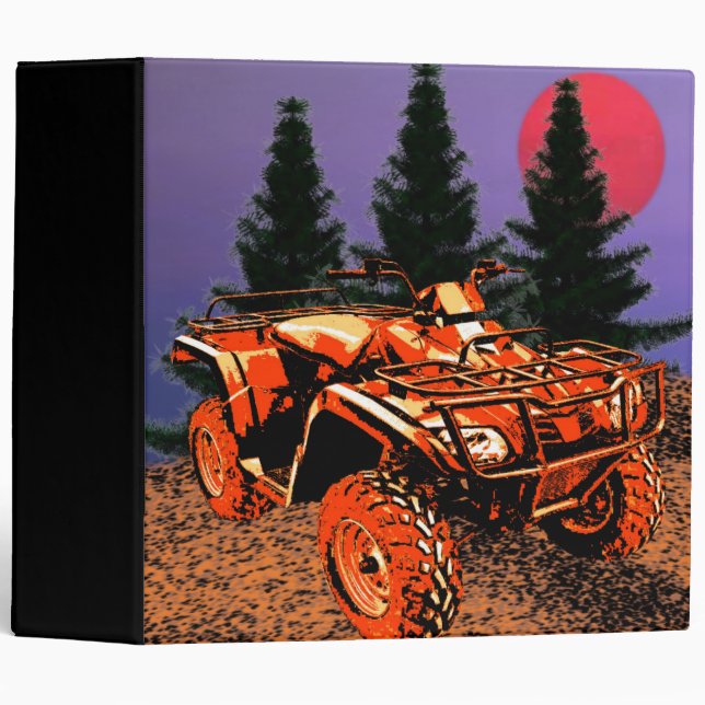 Four Wheeler Avery Binder (Front/Spine)
