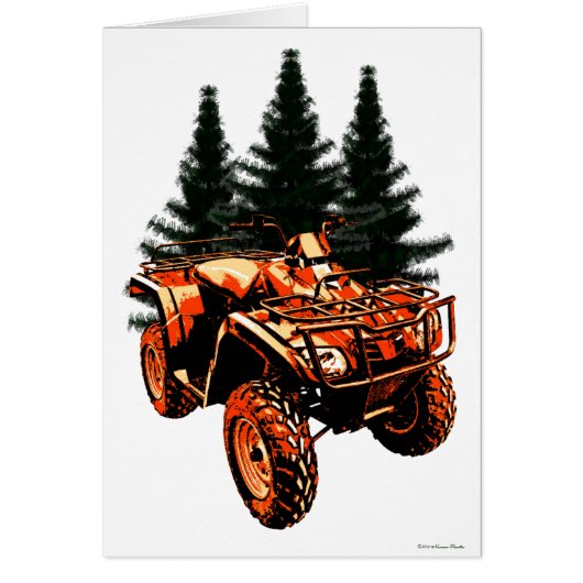 Four Wheeler Card (Front)