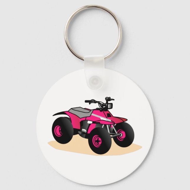 Four Wheeler Keychain (Front)