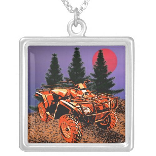 Four Wheeler Necklace