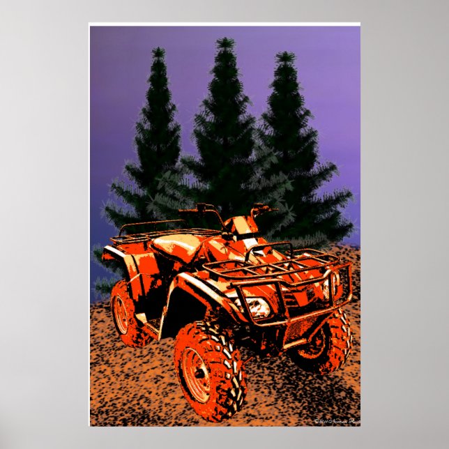 Four Wheeler Print (Front)