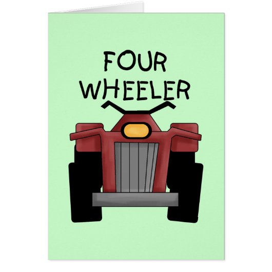 Four Wheeler Tshirts and Gifts (Front)