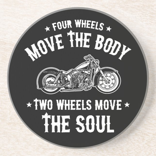 Four Wheels 1016 Drink Coaster (Front)