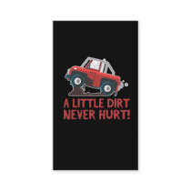 Four Wheels - ATV Riding Mud Dirt Quad Rider Business Card