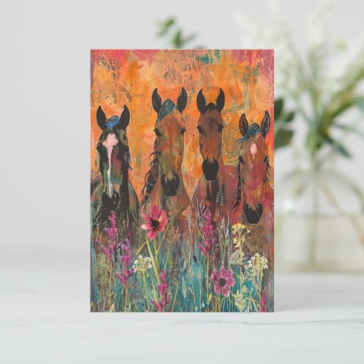 Four Wild Horse (Standing Front)